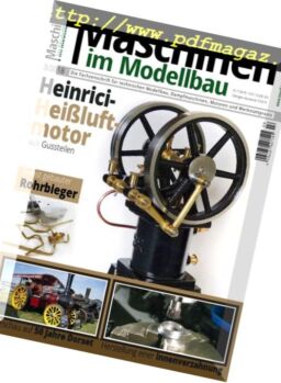 Maschinen im Modellbau – Mai-Juni 2018