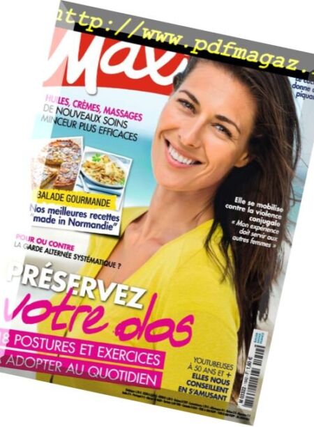 Maxi France – 16 avril 2018 Cover