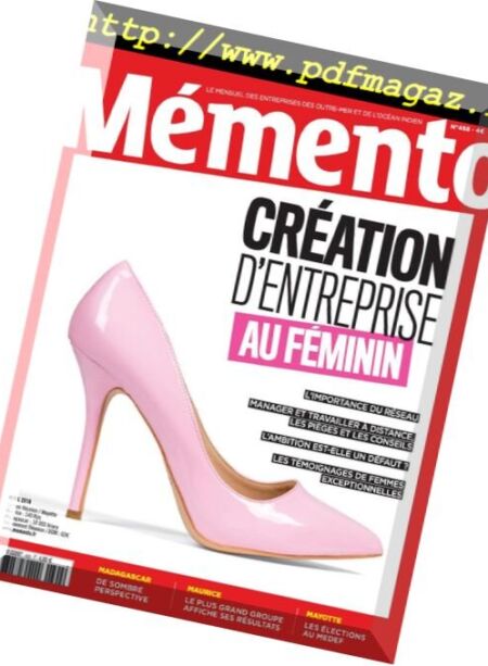 Memento – 30 mars 2018 Cover