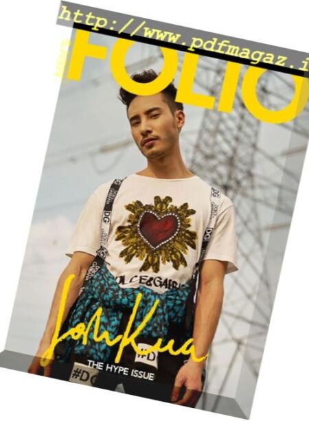 Men’s Folio Singapore – April 2018 Cover