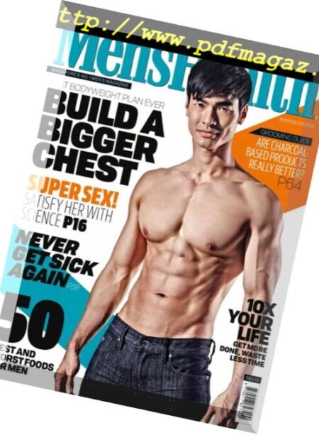 Men’s Health Singapore – April 2018 Cover