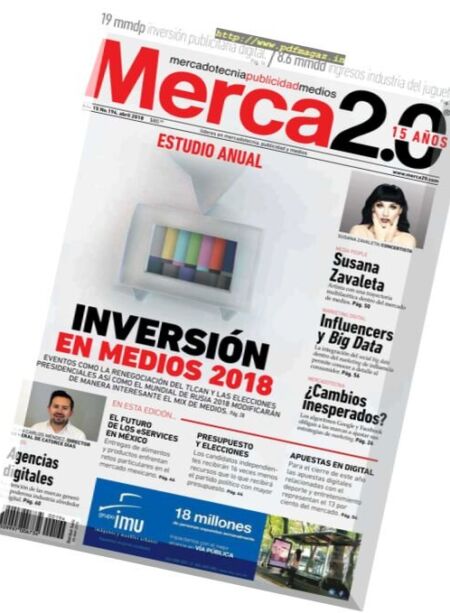 Merca2.0 – mayo 2018 Cover