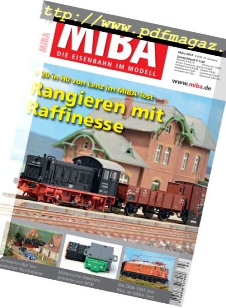 Miba – Marz 2018 Cover