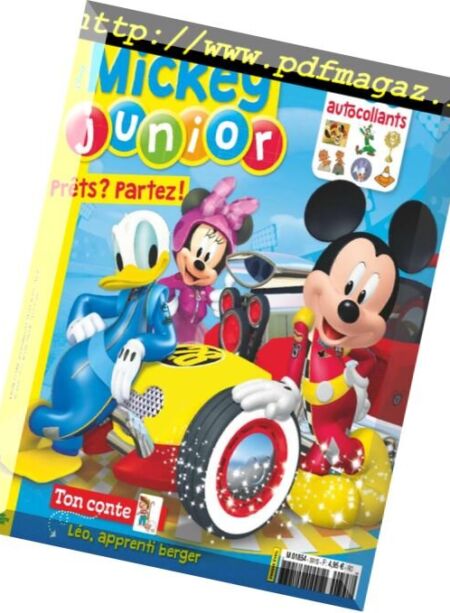Mickey Junior – avril 2018 Cover