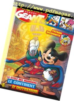 Mickey Parade Geant – 7 mars 2018