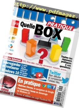 Micro Pratique – 13 mars 2018