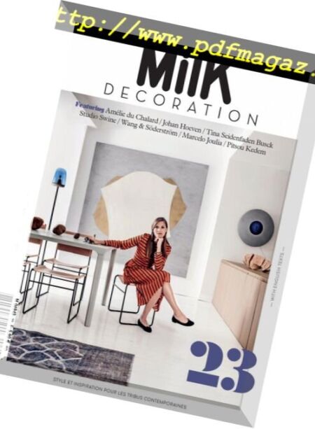 MilK Decoration – mars 2018 Cover