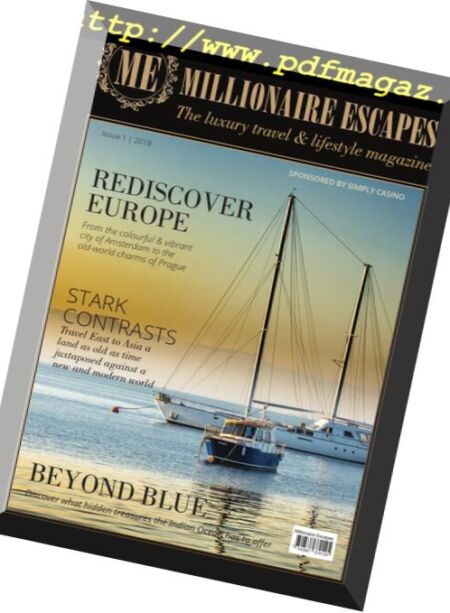 Millionaire Escapes – N 1, 2018 Cover