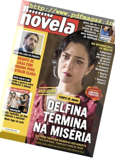 Minha Novela Brazil – 2 Marco 2018 Cover
