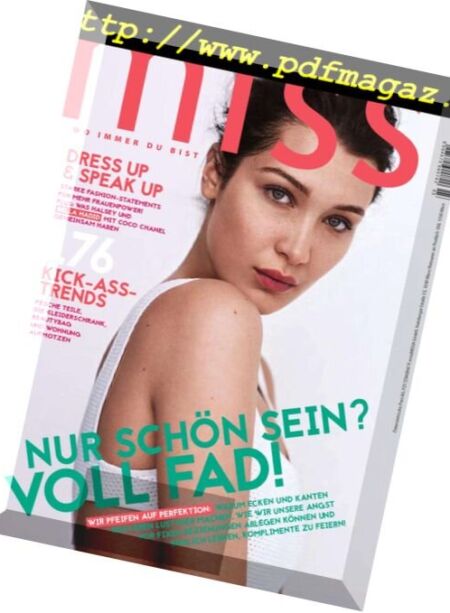 Miss – Marz 2018 Cover