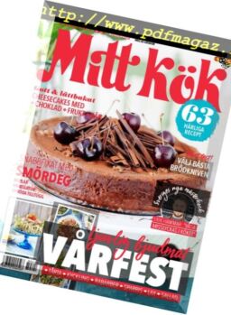 Mitt kok – april 2018