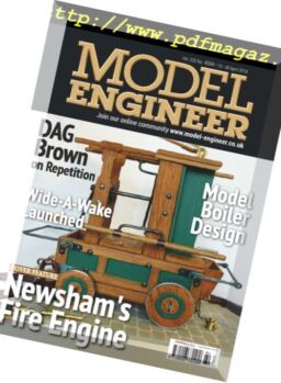 Model Engineer – 14 April 2018