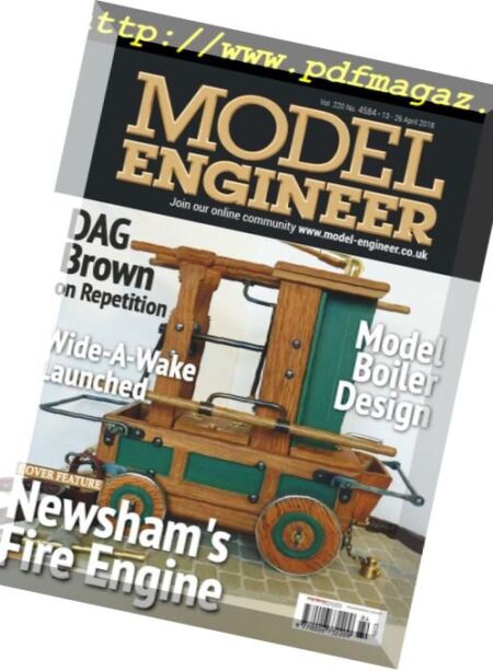 Model Engineer – 14 April 2018 Cover