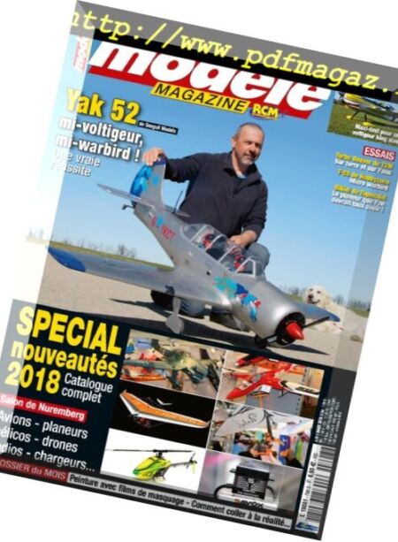 Modele magazine – mars 2018 Cover
