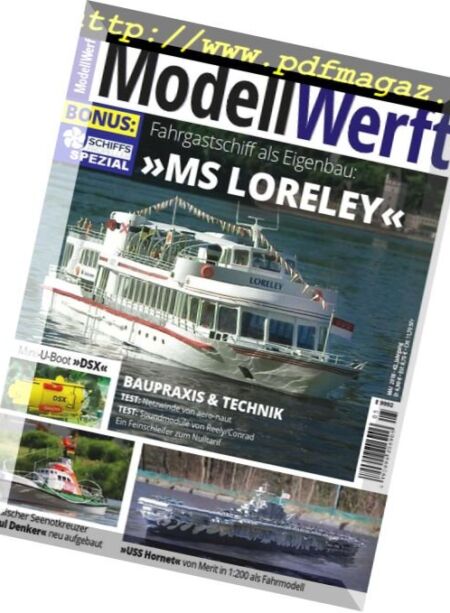 ModellWerft – Mai 2018 Cover