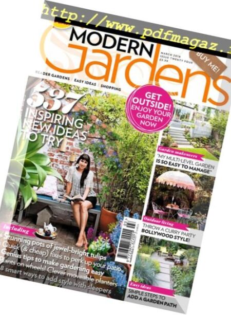 Modern Gardens – March 2018 Cover