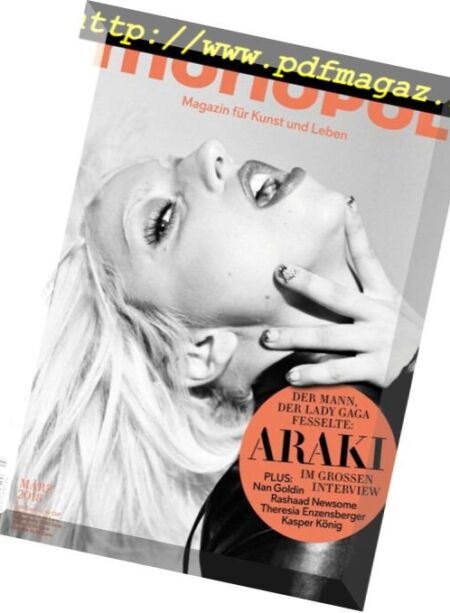 Monopol – April 2018 Cover