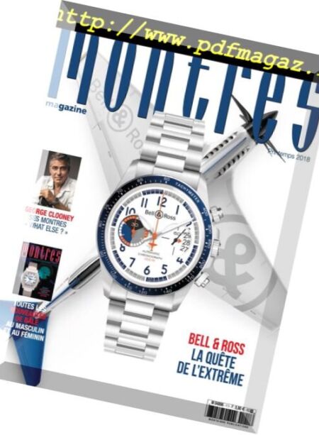 Montres magazine – mars 2018 Cover