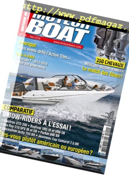 Moteur Boat – 19 avril 2018 Cover