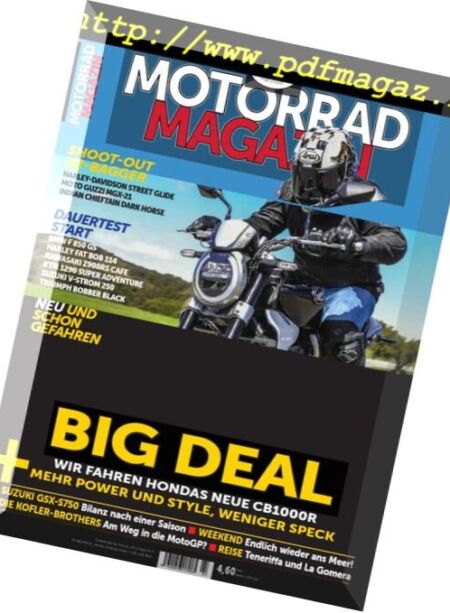 Motorrad Magazin – Mai 2018 Cover