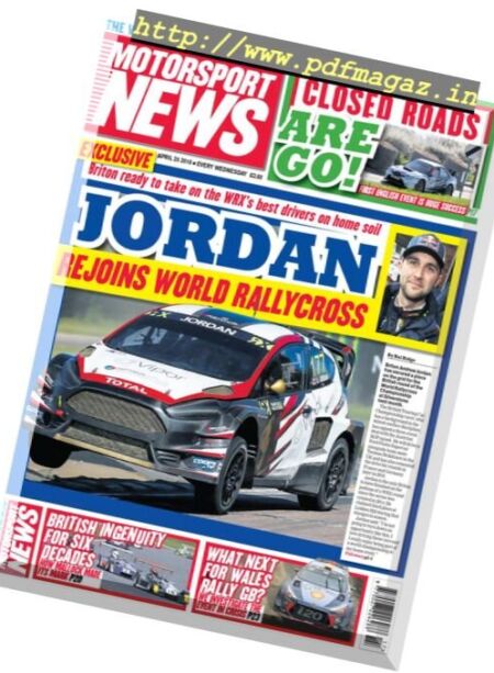 Motorsport News – April 25, 2018 Cover
