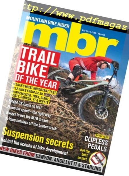 Mountain Bike Rider – May 2018 Cover