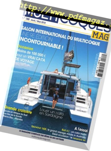 Multicoques Le Magazine – avril-mai 2018 Cover