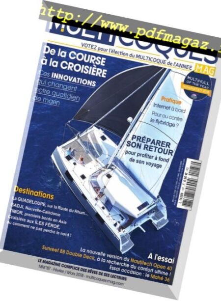 Multicoques Le Magazine – fevrier-mars 2018 Cover