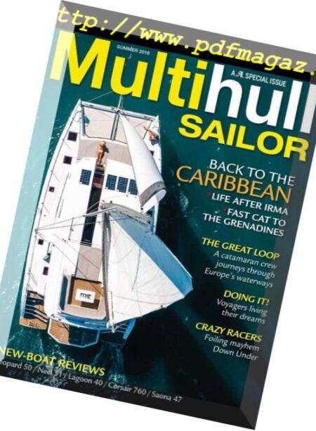 Multihull Sailor – Summer 2018 Cover