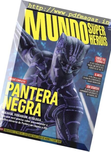Mundo dos Super Herois Brazil – Fevereiro 2018 Cover