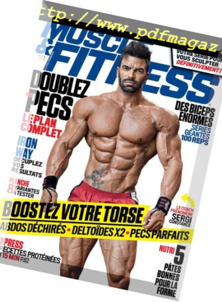 Muscle & Fitness France – avril 2018 Cover