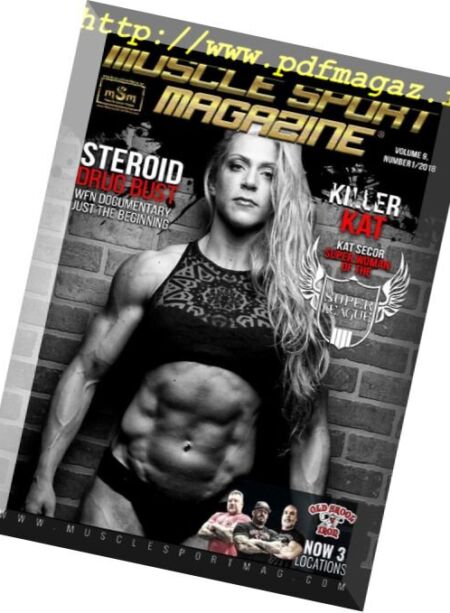 Muscle Sport Magazine – April 2018 Cover