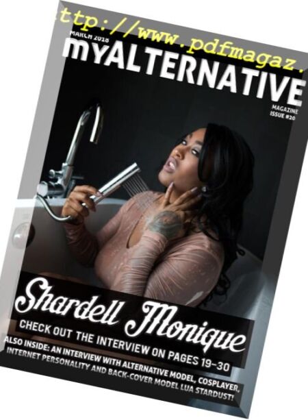 MyAlternative – March 2018 Cover