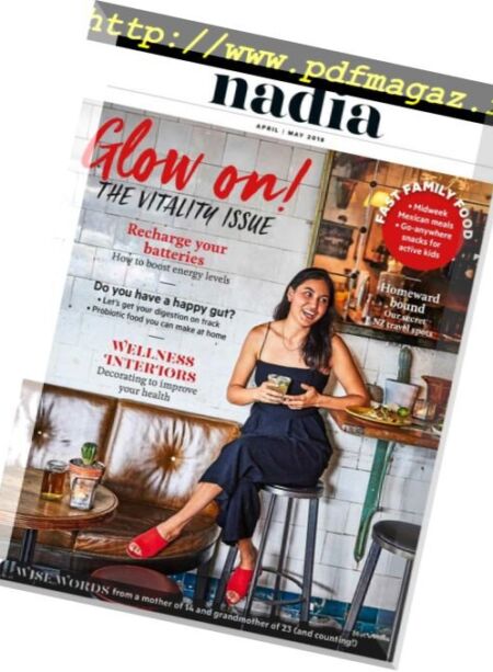 Nadia – April-May 2018 Cover
