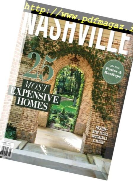 Nashville Lifestyles – May 2018 Cover