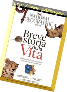 National Geographic Italia – marzo 2018