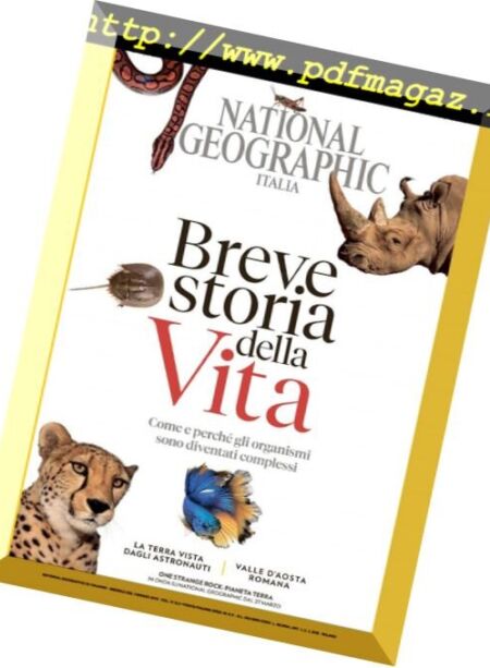 National Geographic Italia – marzo 2018 Cover