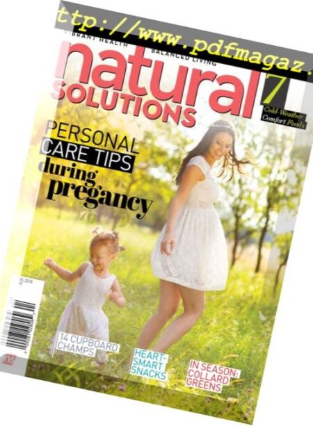 Natural Solutions – April 2018 Cover