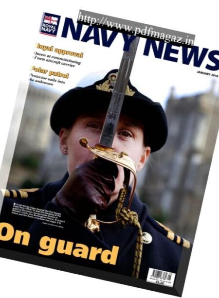 Navy News – January 2018 Cover