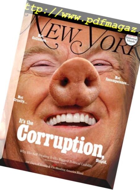 New York Magazine – 3 April 2018 Cover