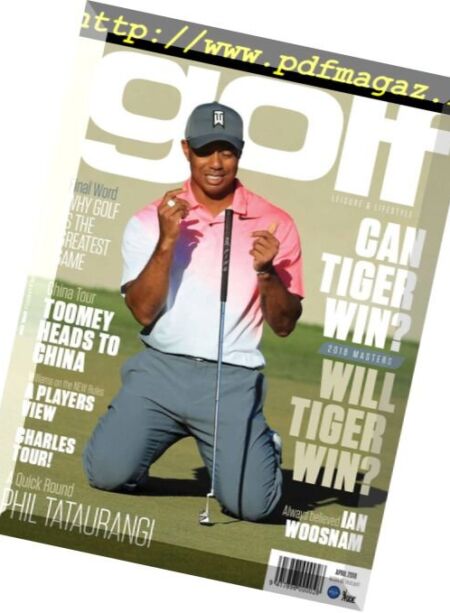 New Zealand Golf – April 2018 Cover