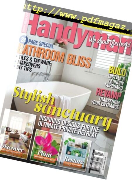 New Zealand Handyman – April 2018 Cover