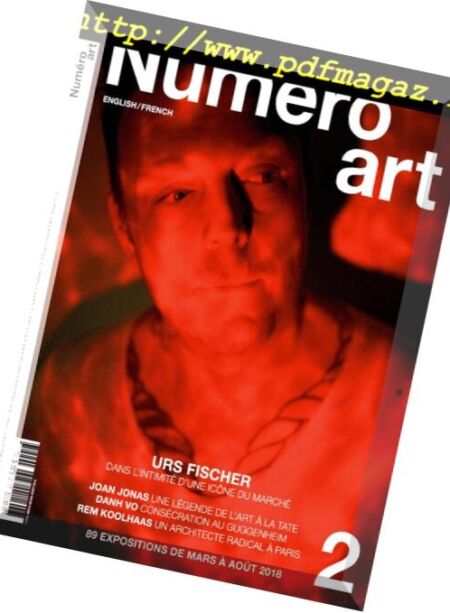 Numero Art – avril 2018 Cover
