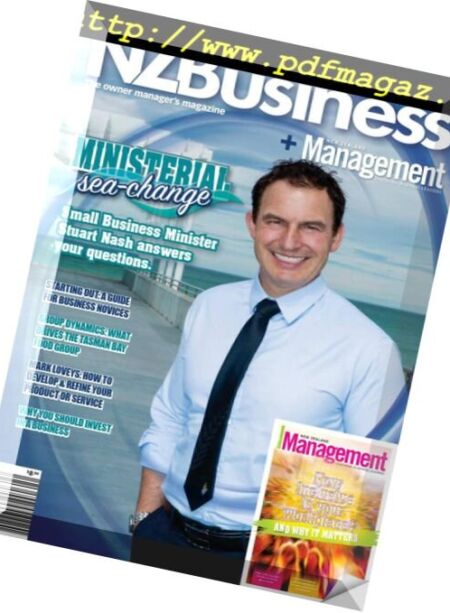NZBusiness+Management – April 2018 Cover