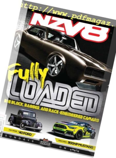 NZV8 – May 2018 Cover