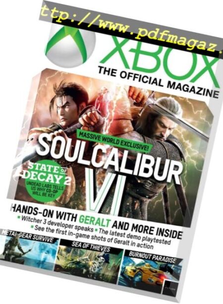 Official Xbox Magazine USA – June 2018 Cover