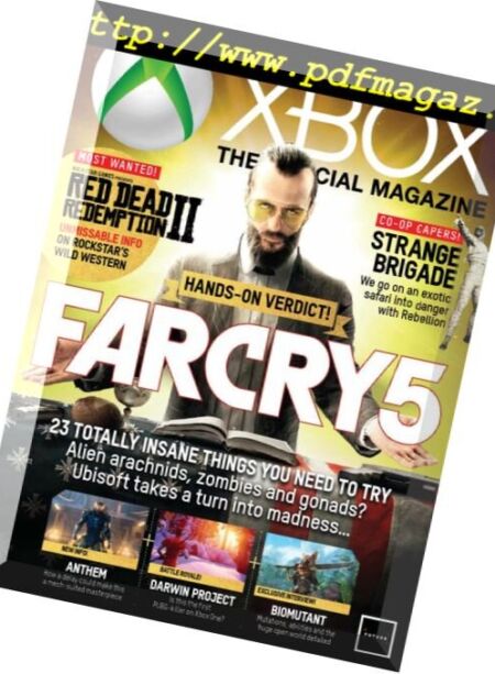 Official Xbox Magazine USA – May 2018 Cover