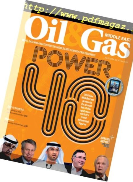 Oil & Gas Middle East – April 2018 Cover