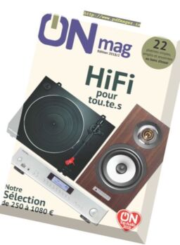 ON Magazine – Guide Hifi pour tou.te.s 2018