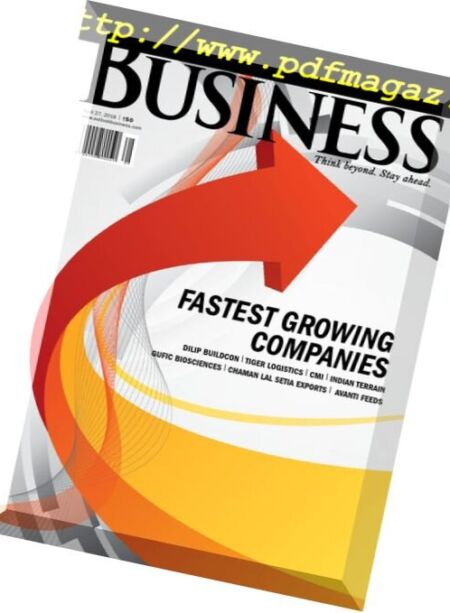 Outlook Business – 28 April 2018 Cover